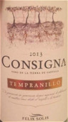 索萊斯座右銘丹魄干紅葡萄酒（VdlT）(Felix Solis Consigna Tempranillo Vino de la Tierra, Castilla La Mancha, Spain)