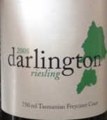 達(dá)靈頓酒莊雷司令干白葡萄酒(Darlington Riesling, Tasmania, Australia)