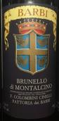 芭比酒莊布魯奈羅紅葡萄酒(Fattoria dei Barbi Brunello di Montalcino DOCG, Tuscany, Italy)