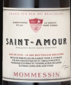 摩曼桑酒莊（圣-阿穆?tīng)柎澹┘t葡萄酒(Mommessin Saint-Amour, Beaujolais, France)