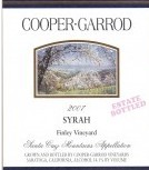 庫珀加羅德西拉干紅葡萄酒(Cooper Garrod Estate Vineyards Syrah, Santa Cruz Mountains, USA)