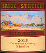布萊斯站酒莊梅洛干紅葡萄酒(Brice Station Merlot, California, USA)