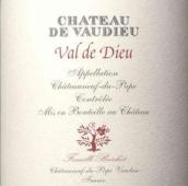 沃迪奧酒莊瓦爾迪厄紅葡萄酒(Chateau de Vaudieu Val de Dieu, Chateauneuf-du-Pape, France)