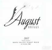 布理格第戎克隆黑皮諾紅葡萄酒(August Briggs Dijon Clones Pinot Noir, Napa Valley, USA)