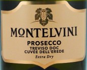 蒙特酒庄继承者特酿特干型普洛赛克起泡酒(Montelvini Cuvee Dell'Erede Prosecco Treviso Extra Dry, Veneto, Italy)