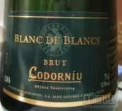 科多紐白中白起泡酒(Codorniu Blanc de Blancs Brut Cava, Catalonia, Spain)