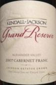 肯德-杰克逊顶级珍藏品丽珠红葡萄酒(Kendall Jackson Grand Reserve Cabernet Franc, Alexander Valley, USA)