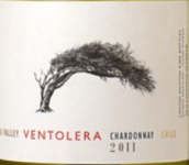 凡托萊拉酒莊霞多麗白葡萄酒(Vina Ventolera Chardonnay, Leyda Valley, Chile)