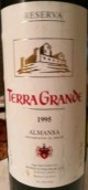 皮克拉斯酒庄大地特级珍藏红葡萄酒(Bodegas Piqueras Terra Grande Reserva, Almansa, Spain)