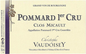 瓦勒杜塞酒莊米可園（?，斠患増@）紅葡萄酒(Domaine Christophe Vaudoisey Clos Micault, Pommard Premier Cru, France)