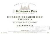 莫羅父子酒莊瓦科賓（夏布利一級(jí)園）霞多麗干白葡萄酒(J. Moreau & Fils Vaucoupin Chardonnay, Chablis Premier Cru, France)
