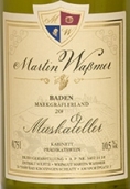 馬丁沃斯曼酒莊奧根娜萊特穆斯卡特拉晚收干白葡萄酒(Weingut Martin Wassmer Auggener Letten Muskateller Spatlese Trocken, Baden, Germany)