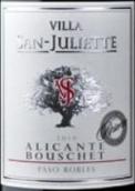 圣朱莉特酒莊紫北塞珍藏紅葡萄酒(Villa San Juliette Alicante Bouschet Reserve, Paso Robles, USA)