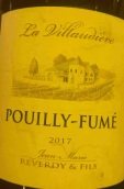 琼玛丽雷维迪红葡萄酒(Jean Marie Reverdy La Villaudiere, Pouilly Fume, France)