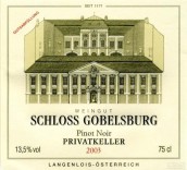 Schloss Gobelsburg Heiligenstein Pinot Noir Trocken, Kamptal, Austria