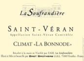 布雷兄弟書芳伯諾德（圣韋朗）干白葡萄酒(Bret Brothers La Soufrandiere Climate La Bonnode, Saint-Veran, France)