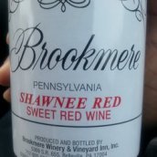 布魯克米爾酒莊肖尼紅葡萄酒(Brookmere Winery Shawnee Red, Pennsylvania, USA)