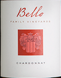 貝洛霞多麗白葡萄酒(Bello Family Chardonnay, Napa Valley, USA)