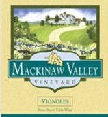 麥基諾維諾半甜白葡萄酒(Mackinaw Valley Vineyard Vignoles, Illinois, USA)