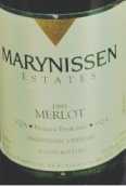 瑪麗尼森酒莊瑪麗尼森園梅洛紅葡萄酒(Marynissen Estates Marynissen Vineyard  Merlot, Niagara Peninsula, Canada)