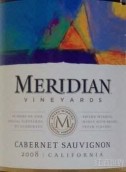 默里迪恩赤霞珠干紅葡萄酒(Meridian Vineyards Cabernet Sauvignon, California, USA)