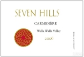 七山佳美娜干紅葡萄酒(Seven Hills Carmenere, Walla Walla Valley, USA)