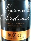 阿德里侯爵老藤紅葡萄酒(Baron d'Ardeuil Vieilles Vignes, Buzet, France)