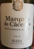 卡塞里侯爵長相思白葡萄酒(Marques de Caceres Sauvignon Blanc, Rueda, Spain)