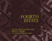 第四酒莊博士園黑皮諾干紅葡萄酒(Fourth Estate Doctor's Vineyard Pinot Noir, Santa Lucia Highlands, USA)