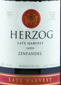 赫爾佐克酒莊晚收仙粉黛干紅葡萄酒(Herzog Wine Cellars Late Harvest Zinfandel, California, USA)