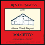 特雷斯多姿桃干紅葡萄酒(Tres Hermanas Vineyard & Winery Dolcetto, Santa Barbara County, USA)