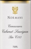 諾曼BinC183赤霞珠干紅葡萄酒(Normans Bin C183 Cabernet Sauvignon, Coonawarra, Australia)