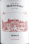 米拉菲奥酒庄拉扎里托巴罗洛红葡萄酒(Mirafiore Lazzarito Barolo DOCG, Piedmont, Italy)