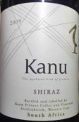 卡諾西拉干紅葡萄酒(Kanu Shiraz, Stellenbosch, South Africa)