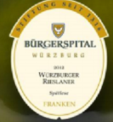 圣灵维尔茨堡迟摘雷司兰尼白葡萄酒(Burgerspital zum Heiligen Geist Wurzburger Rieslaner Spatleser, Franken, Germany)