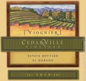 西達(dá)維爾裝瓶自釀維歐尼白葡萄酒(Cedarville Estate Bottled and Grown Viognier, El Dorado, USA)