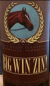 貝爾·米德大勝仙粉黛紅葡萄酒(Belle Meade Big Win Zinfandel, Tennessee, USA)