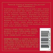 柯波拉酒庄宝石精选赤牌丹魄红葡萄酒(Francis Ford Coppola Diamond Collection Crimson Label Tempranillo, Navarra, Spain)