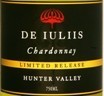 德伊利斯限量版霞多麗干白葡萄酒(De Iuliis Limited Release Chardonnay, Hunter Valley, Australia)