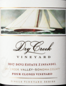 干溪谷酒莊克隆園DCV2仙粉黛紅葡萄酒(Dry Creek Vineyard Four Clones Vineyard DCV2 Estate Zinfandel, Dry Creek Valley, USA)