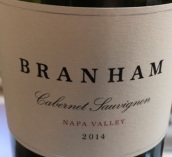 布蘭罕赤霞珠干紅葡萄酒(Branham Cabernet Sauvignon, Napa Valley, USA)