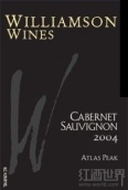 威廉森赤霞珠干紅葡萄酒(Williamson Cabernet Sauvignon, Atlas Peak, USA)