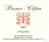 克林頓安珀園黑皮諾干紅葡萄酒(Brewer-Clifton Ampelos Vineyard Pinot Noir, Sta Rita Hills, USA)