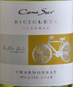 柯诺苏酒庄自行车珍藏霞多丽白葡萄酒(cono sur bicicleta reserva