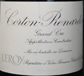 勒樺酒莊（科爾登-雷納德特級(jí)園）紅葡萄酒(Domaine Leroy Corton-Renardes Grand Cru, Cote de Beaune, France)