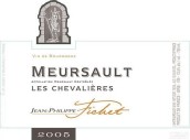 菲舍酒莊西瓦利埃園（默爾索村）白葡萄酒(Jean-Philippe Fichet Les Chevalieres, Meursault, France)