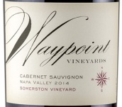 航點酒莊莎美頓園赤霞珠紅葡萄酒(Waypoint Somerston Vineyard Cabernet Sauvignon, Napa Valley, USA)