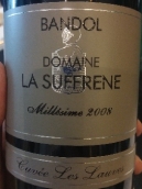 素芬酒莊班多爾勞夫斯特釀紅葡萄酒(Domaine La Suffrene Bandol Cuvee des Lauves, Provence, France)