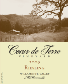 地心酒莊麥克明維爾系列雷司令干白葡萄酒(Coeur de Terre McMinnville Dry Riesling, Willamette Valley, USA)