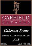 加菲酒莊品麗珠紅葡萄酒(Garfield Estates Cabernet Franc, Grand Valley Colorado, USA)